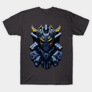 Mecha Skull S02 D47 T-Shirt